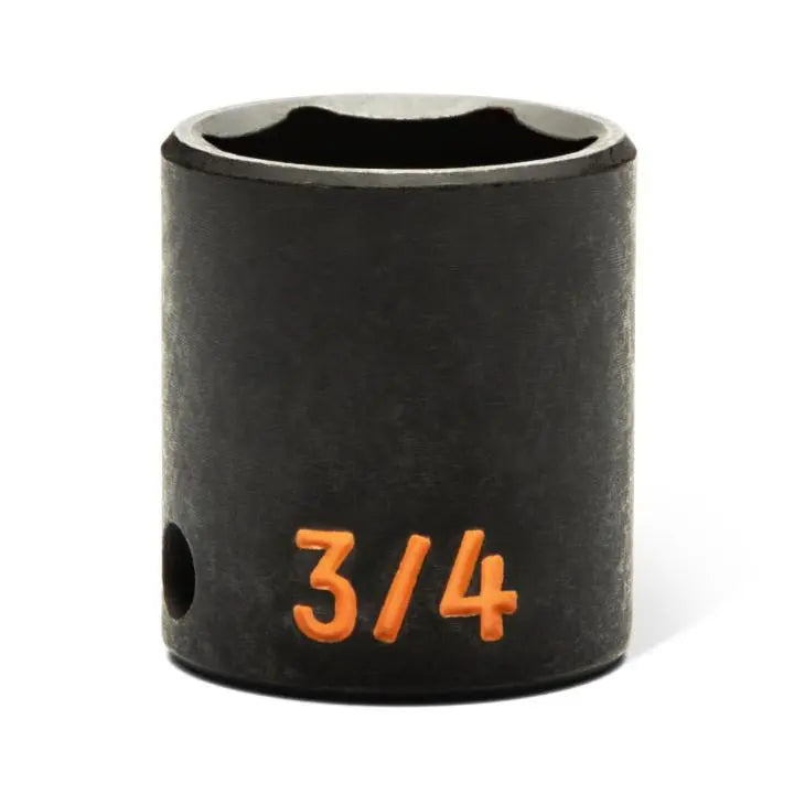 GEARWRENCH Set of 12 1/2 in Drive 6 Point SAE Hi-Viz Impact Socket - GW 84931H