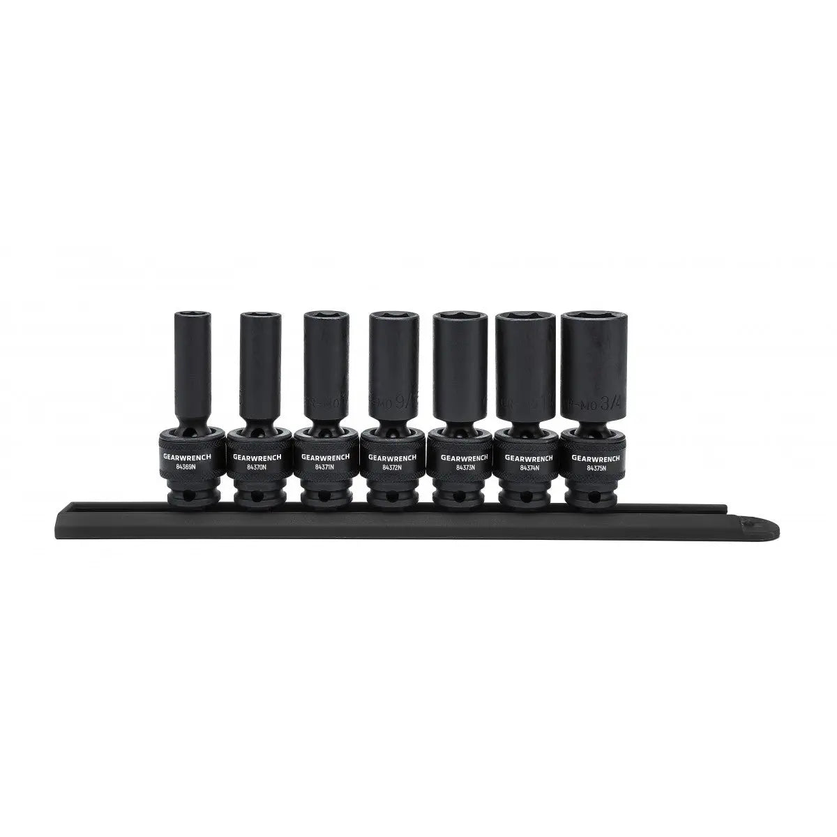 GEARWRENCH 7 Pc. 3/8" Drive 6 Point Deep Universal Impact SAE Socket Set 84923N Socket Set GEARWRENCH