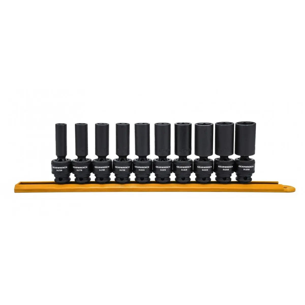 GEARWRENCH 10 Pc. 3/8" Drive 6 Point Deep Universal Impact Metric Socket Set 84924N Socket Set GEARWRENCH