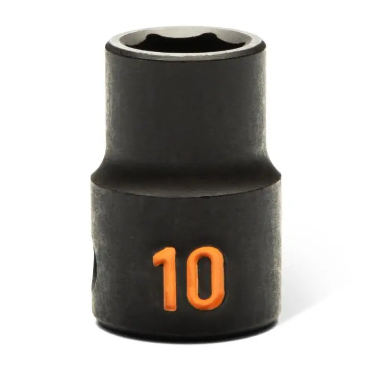 GEARWRENCH Set of 12 3/8 in Drive 6 Point Metric Hi-Viz Impact Socket - GW 84911H