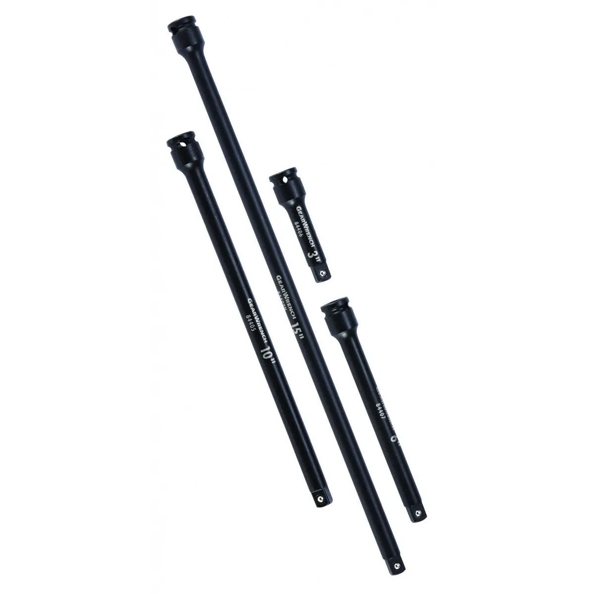 GEARWRENCH 4 Pc. 3/8" Drive Impact Extension Set 3", 6", 10" & 15" 84926N Extension Set GEARWRENCH