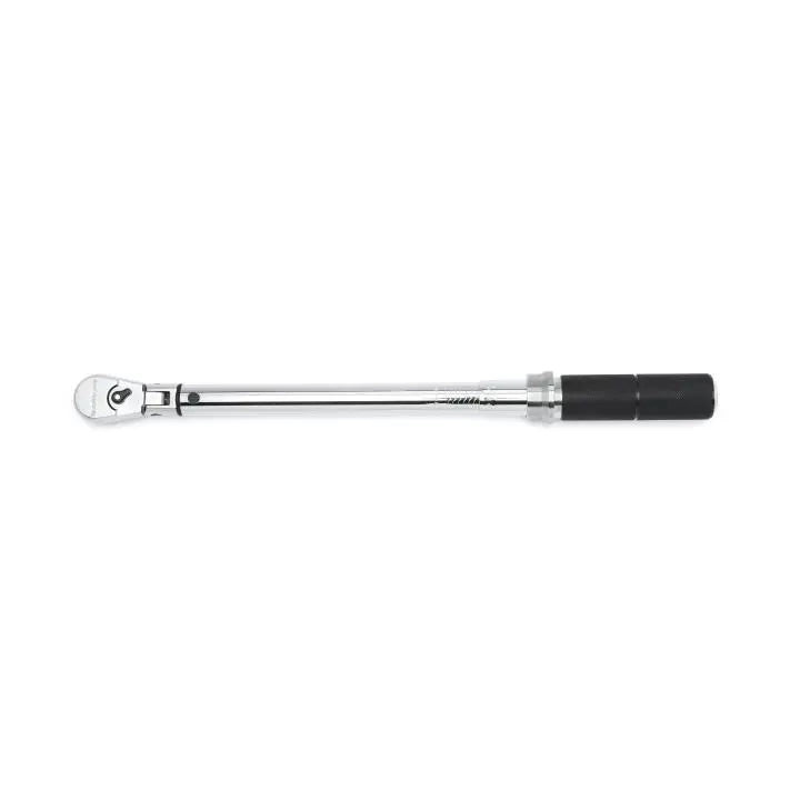 GEARWRENCH 3/8 in Drive Flex Head Micrometer Torque Wrench, 5-75 ft/lbs - GW 85086M Torque Wrench GEARWRENCH