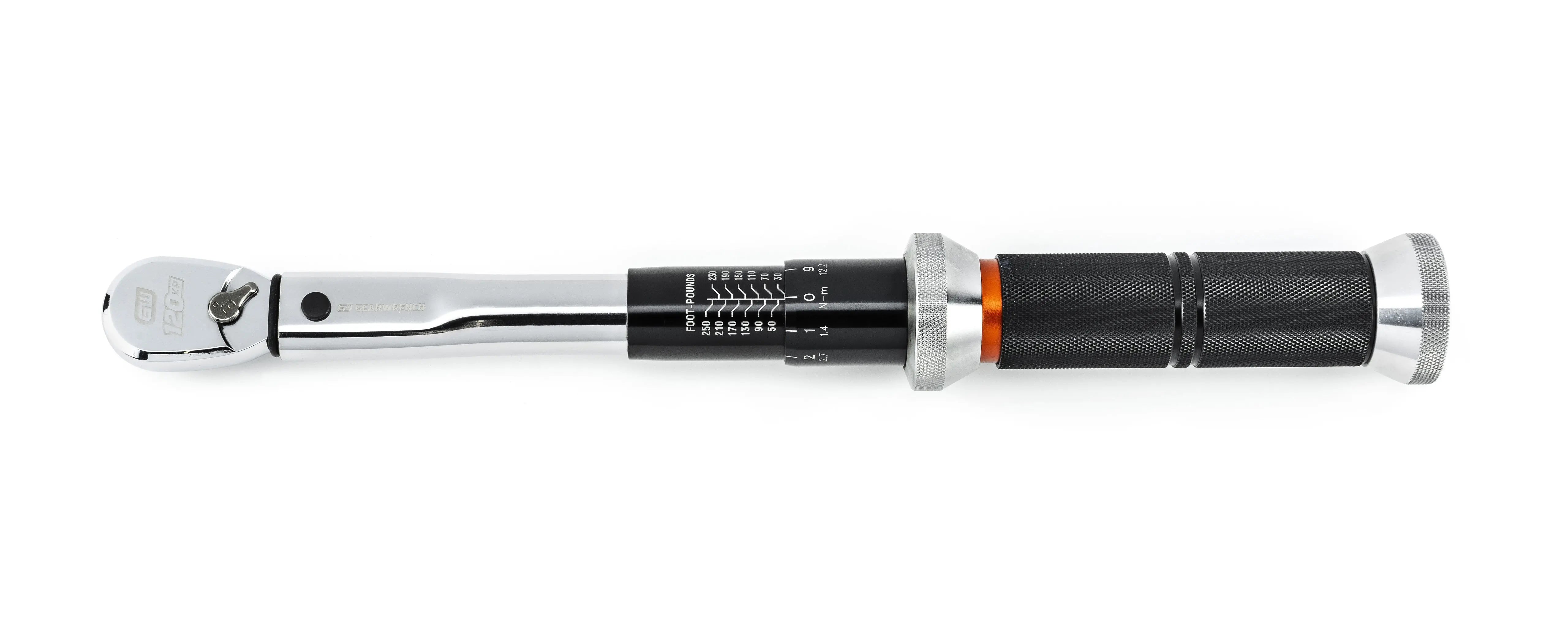 GEARWRENCH 120XP MICROMETER 3/8"DR 30-250 IN-LB TW 85174 Torque Wrench GEARWRENCH