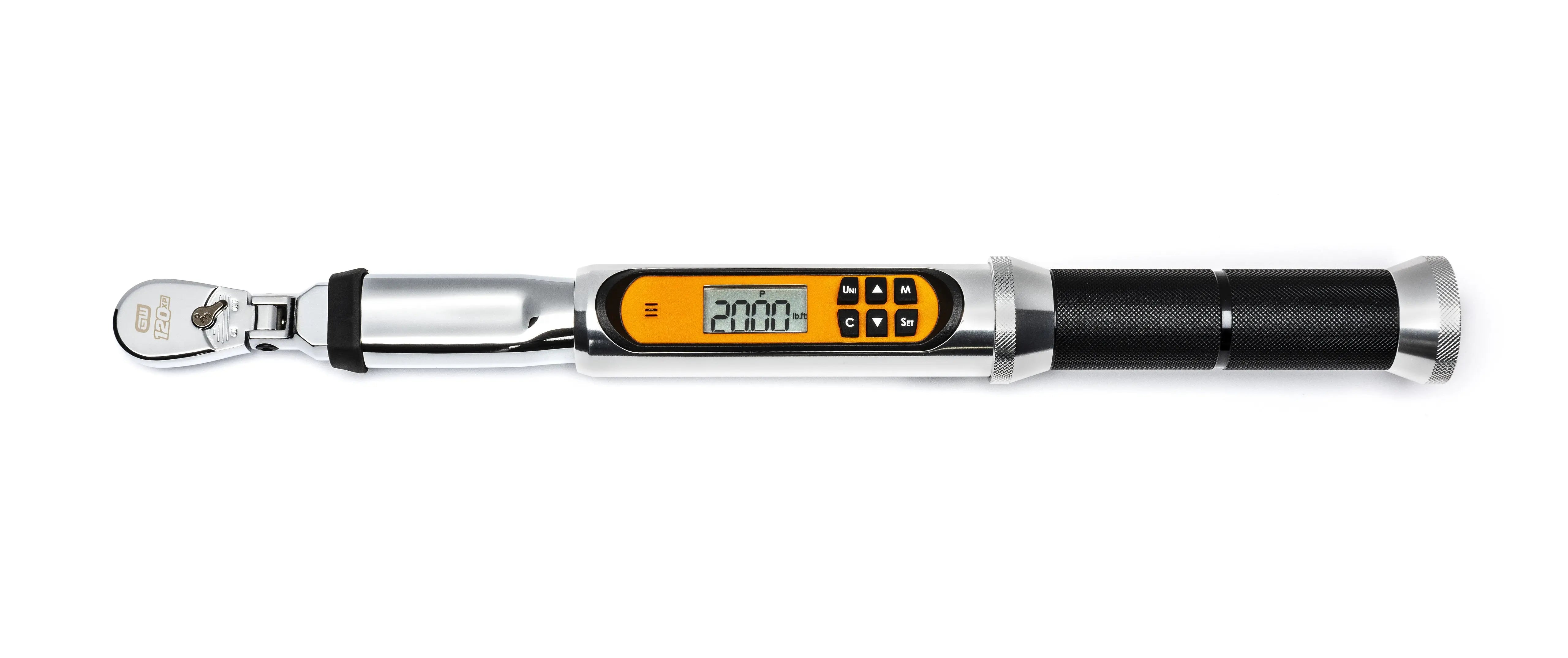 GEARWRENCH 1/4"DR ELECTRONIC TRQ WR W/ANGLE 120XP 85194 Torque Wrench, Electronic, 1/4" D, w/ Angle GEARWRENCH