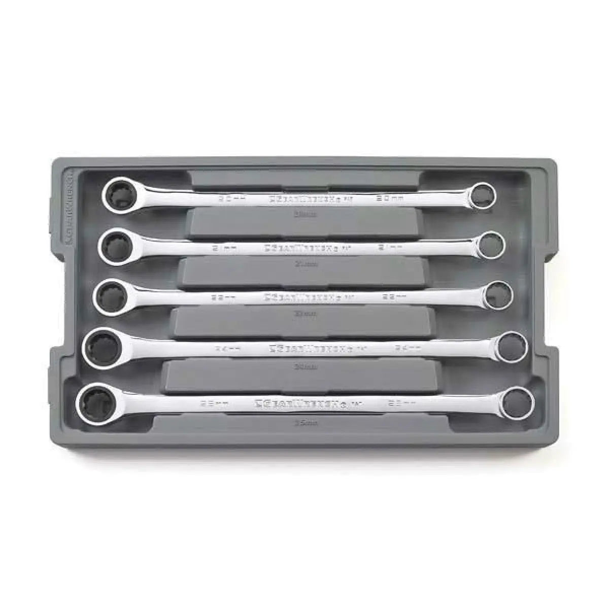 GEARWRENCH 5 Pc. 72-Tooth 12 Point XL GearBox Double Box Ratcheting Metric Wrench Add-On Set 85987 Wrench Set GEARWRENCH