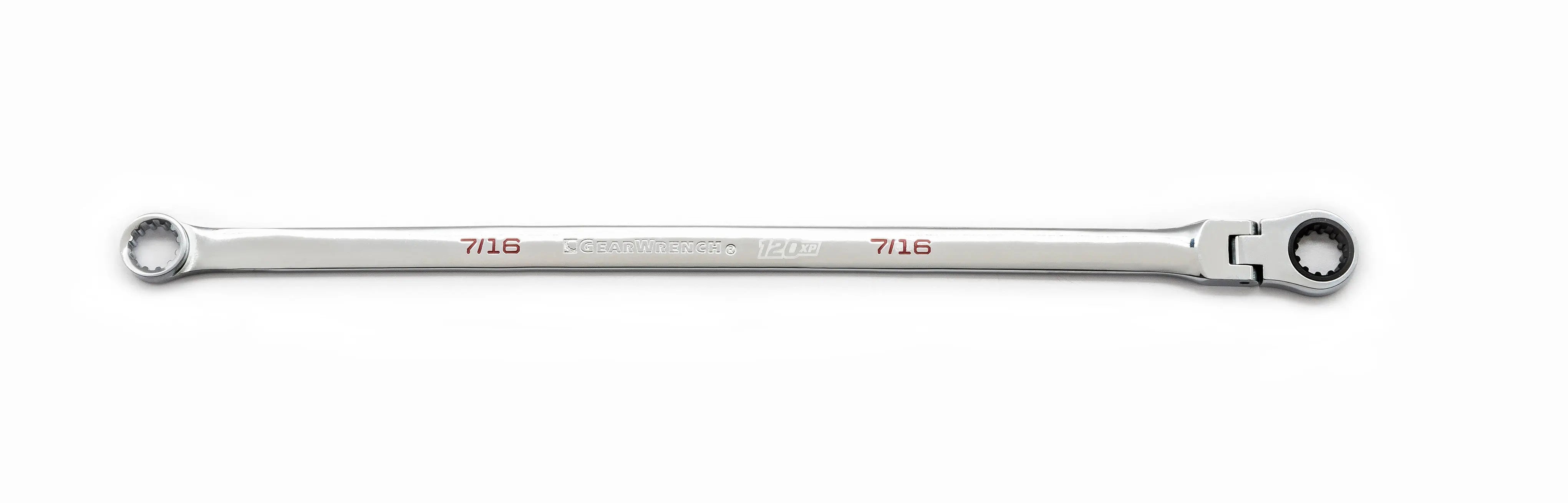 GEARWRENCH WR RAT XL DBL BOX FLEX 120XP 7/16 86132 GEARWRENCH