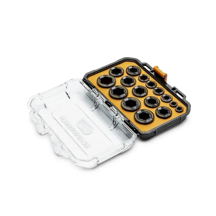 GEARWRENCH Set of 16 Bolt Biter SAE/Metric Wrench Inserts - GW 86192 Wrench Insert Set GEARWRENCH