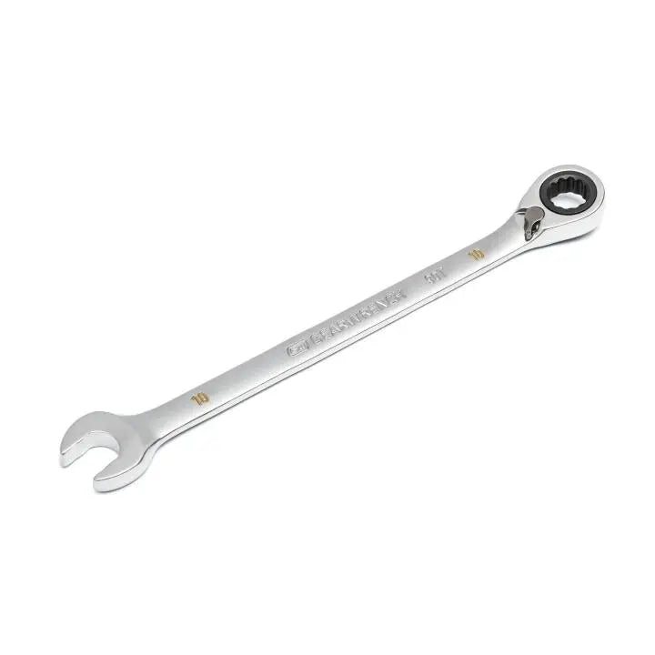 GEARWRENCH 90-Tooth 12-Point Reversible Ratcheting Wrench, 10mm - GW 86610 Ratcheting Wrench GEARWRENCH