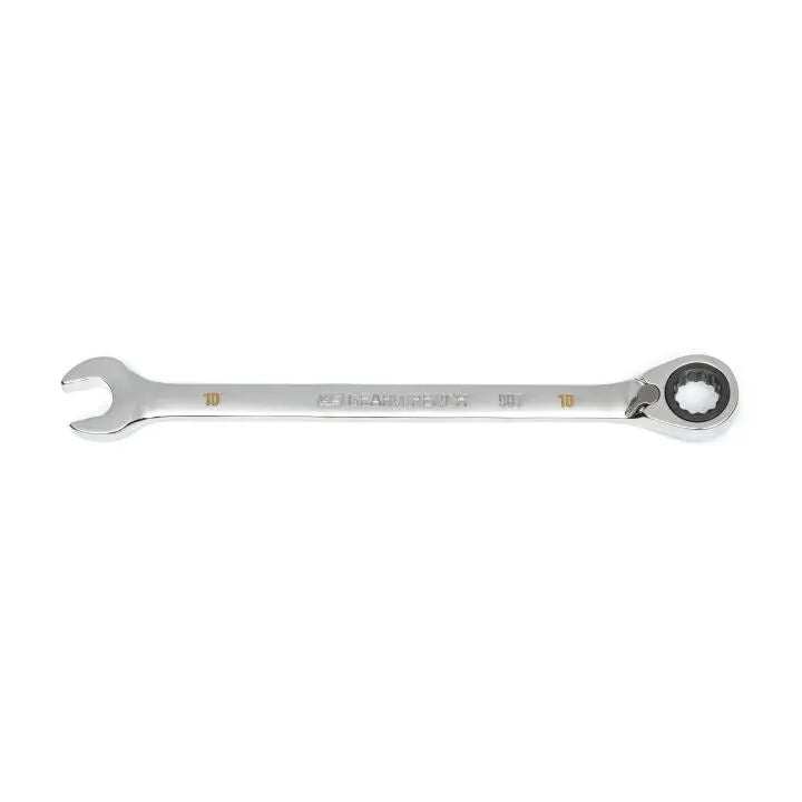 GEARWRENCH 90-Tooth 12-Point Reversible Ratcheting Wrench, 10mm - GW 86610 Ratcheting Wrench GEARWRENCH