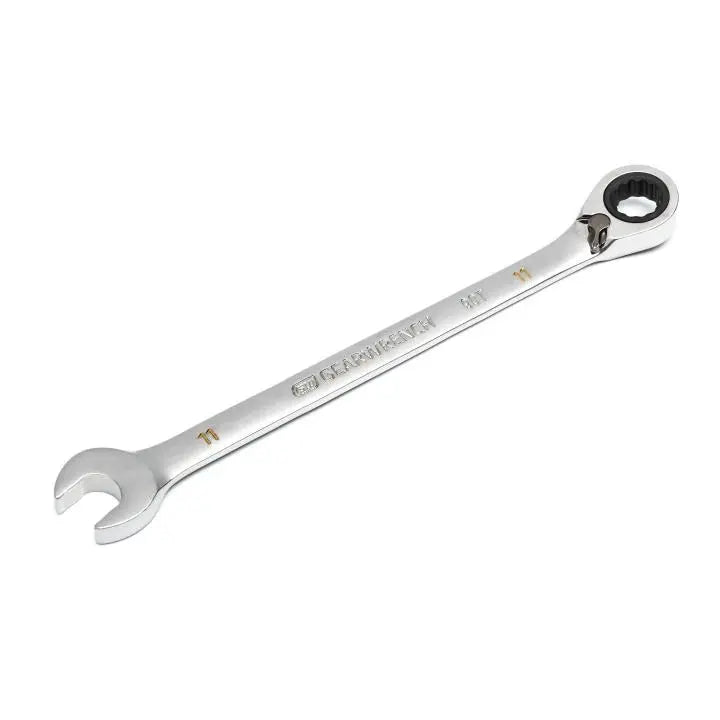 GEARWRENCH 90-Tooth 12-Point Reversible Ratcheting Wrench, 11mm - GW 86611 Ratcheting Wrench GEARWRENCH