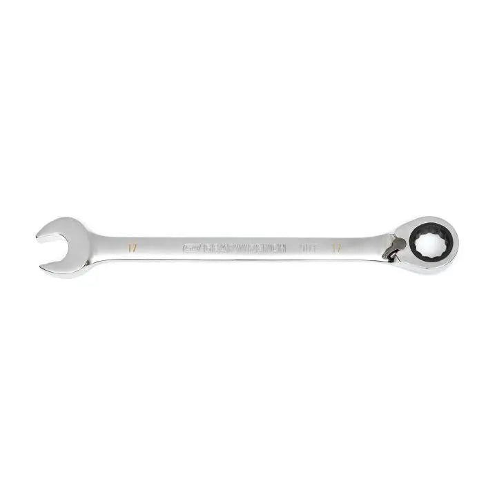 GEARWRENCH 90-Tooth 12-Point Reversible Ratcheting Wrench, 17mm - GW 86617 Ratcheting Wrench GEARWRENCH