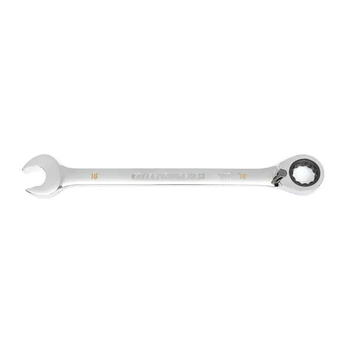 GEARWRENCH 90-Tooth 12-Point Reversible Ratcheting Wrench, 18mm - GW 86618 Ratcheting Wrench GEARWRENCH