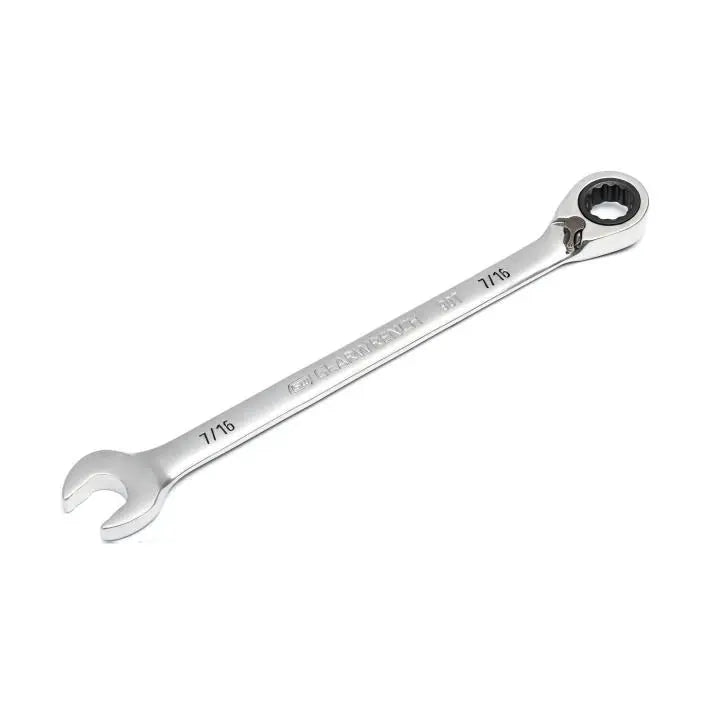 GEARWRENCH 90-Tooth 12-Point Reversible Ratcheting Wrench, 7/16 in - GW 86644 Ratcheting Wrench GEARWRENCH
