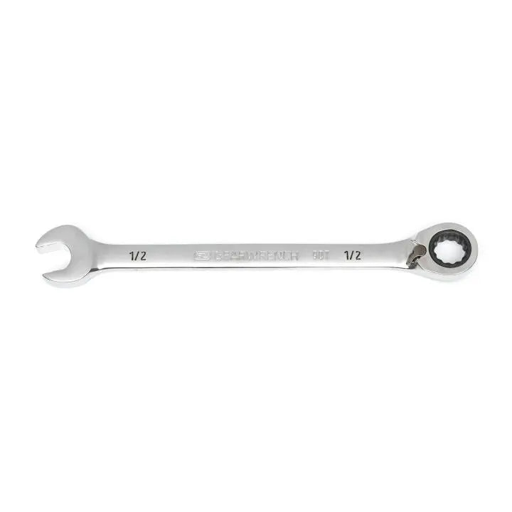 GEARWRENCH 90-Tooth 12-Point Reversible Ratcheting Wrench, 1/2 in - GW 86645 Ratcheting Wrench GEARWRENCH