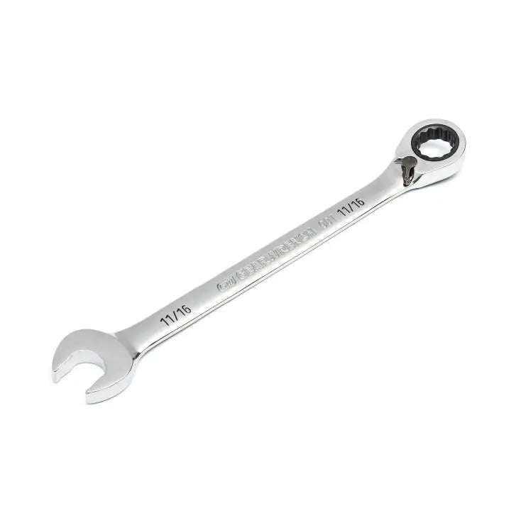 GEARWRENCH 90-Tooth 12-Point Reversible Ratcheting Wrench, 11/16 in - GW 86648 Ratcheting Wrench GEARWRENCH