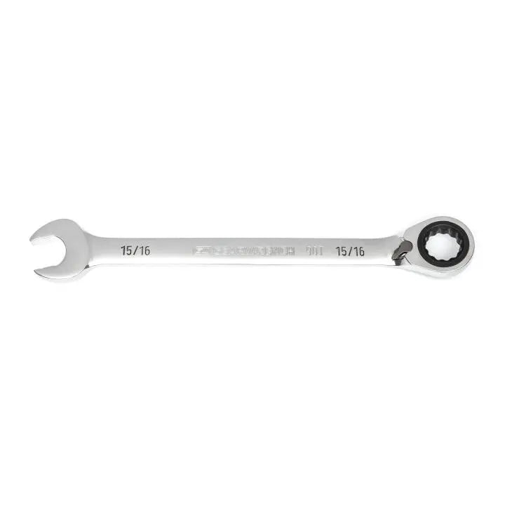GEARWRENCH 90-Tooth 12-Point Reversible Ratcheting Wrench, 15/16 in - GW 86652 Ratcheting Wrench GEARWRENCH