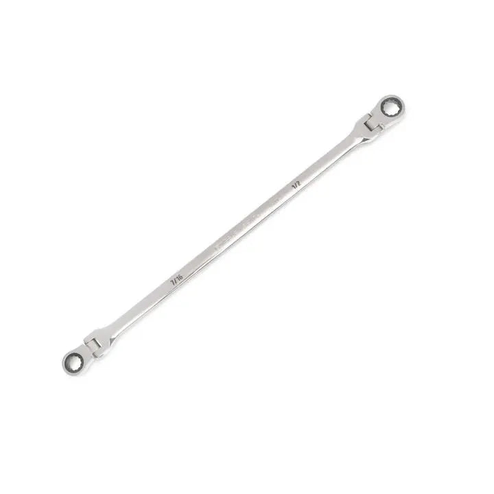 GEARWRENCH 90-Tooth 12-Point GearBox Double Flex Ratcheting Wrench, 7/16 x 1/2 in - GW 86827 Ratcheting Wrench GEARWRENCH