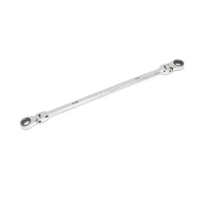 GEARWRENCH 90-Tooth 12-Point GearBox Double Flex Ratcheting Wrench, 9/16 x 5/8 in - GW 86828 Ratcheting Wrench GEARWRENCH