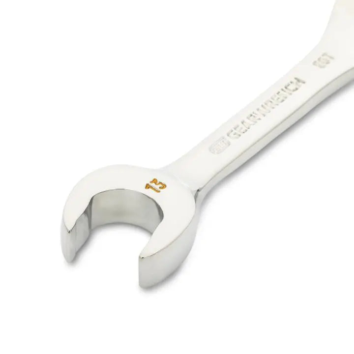 GEARWRENCH 90-Tooth 12-Point Stubby Combination Ratcheting Wrench, 13mm - GW 86843 Combination Wrench GEARWRENCH