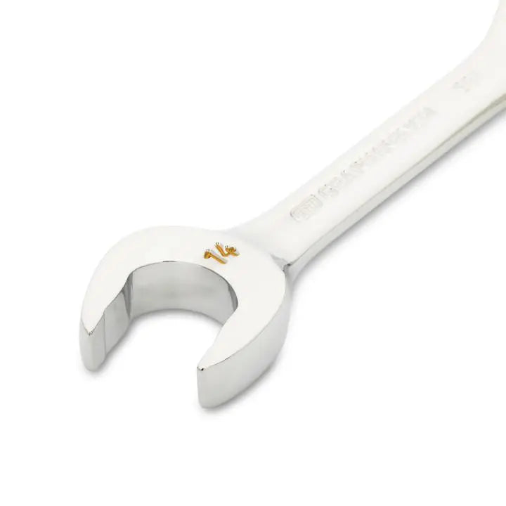 GEARWRENCH 90-Tooth 12-Point Stubby Combination Ratcheting Wrench, 14mm - GW 86844 Combination Wrench GEARWRENCH
