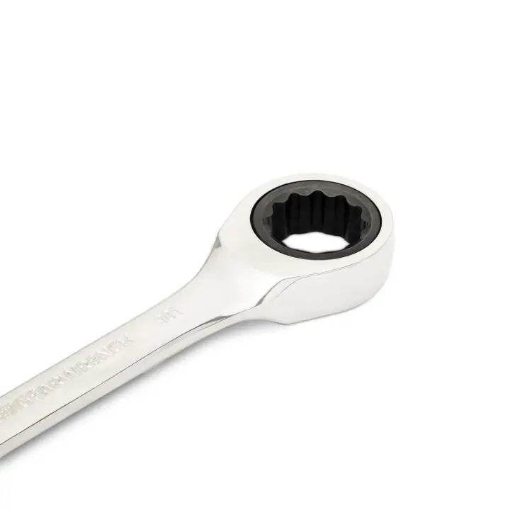 GEARWRENCH 90-Tooth 12-Point Stubby Combination Ratcheting Wrench, 14mm - GW 86844 Combination Wrench GEARWRENCH