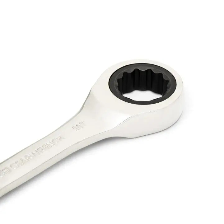 GEARWRENCH 90-Tooth 12-Point Stubby Combination Ratcheting Wrench, 17mm - GW 86847 Combination Wrench GEARWRENCH