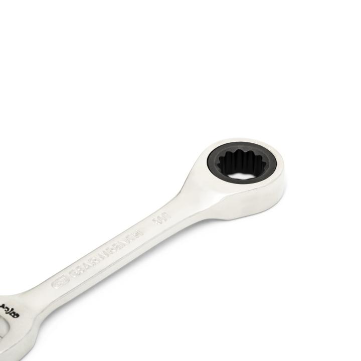 GEARWRENCH 90-Tooth 12-Point Stubby Combination Ratcheting Wrench, 3/8 in - GW 86851 Combination Wrench