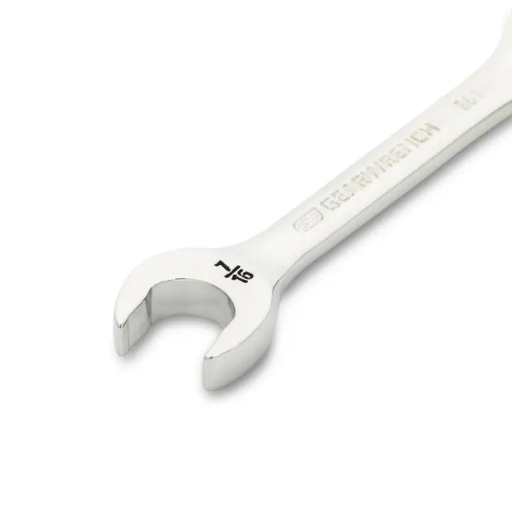 GEARWRENCH 90-Tooth 12-Point Stubby Combination Ratcheting Wrench, 7/16 in - GW 86852 Combination Wrench GEARWRENCH