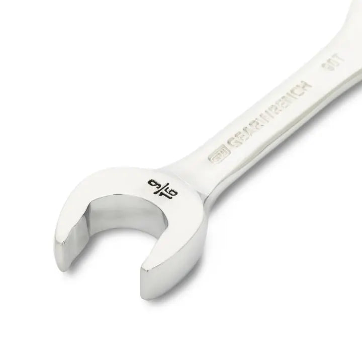 GEARWRENCH 90-Tooth 12-Point Stubby Combination Ratcheting Wrench, 9/16 in - GW 86854 Combination Wrench GEARWRENCH