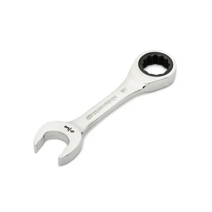 GEARWRENCH 90-Tooth 12-Point Stubby Combination Ratcheting Wrench, 3/4 in - GW 86857 Combination Wrench GEARWRENCH
