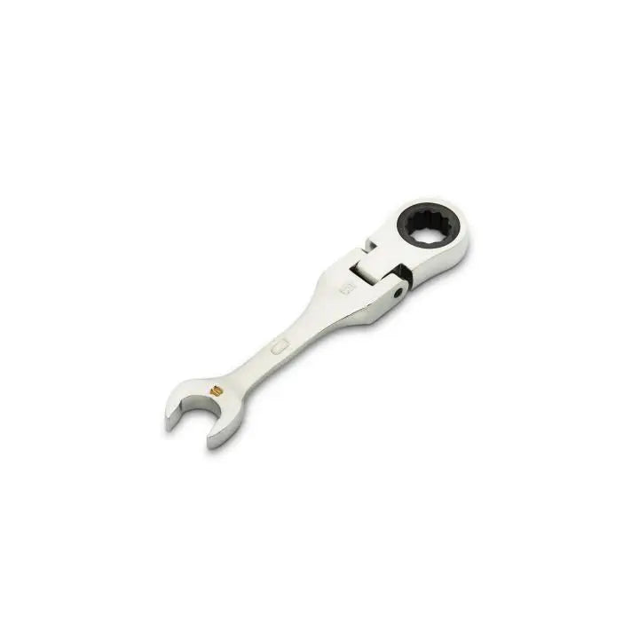 GEARWRENCH 90-Tooth 12-Point Stubby Flex Combination Ratcheting Wrench, 10mm - GW 86860 Combination Wrench GEARWRENCH