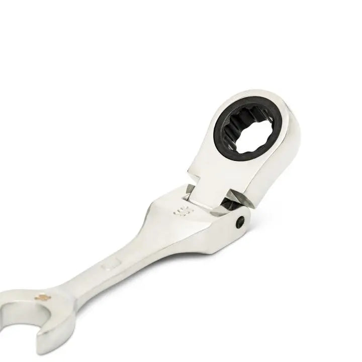 GEARWRENCH 90-Tooth 12-Point Stubby Flex Combination Ratcheting Wrench, 10mm - GW 86860 Combination Wrench GEARWRENCH
