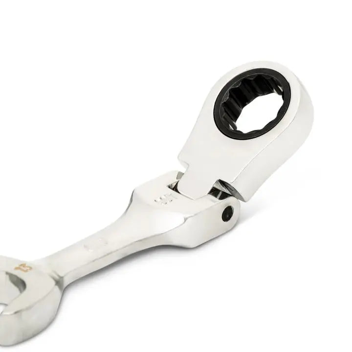 GEARWRENCH 90-Tooth 12-Point Stubby Flex Combination Ratcheting Wrench, 13mm - GW 86863 Combination Wrench GEARWRENCH
