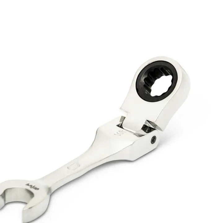 GEARWRENCH 90-Tooth 12-Point Stubby Flex Combination Ratcheting Wrench, 3/8 in - GW 86871 Combination Wrench GEARWRENCH