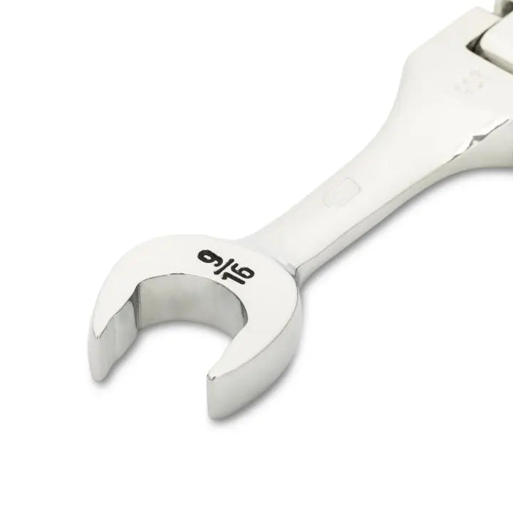 GEARWRENCH 90-Tooth 12-Point Stubby Flex Combination Ratcheting Wrench, 9/16 in - GW 86874 Combination Wrench GEARWRENCH