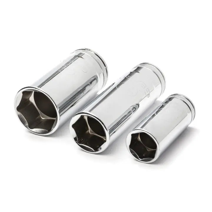 GEARWRENCH Set of 163 1/4 in, 3/8 in, 1/2 in Drive 6-Point Standard, Deep SAE/Metric Master Sockets - GW 89073 Socket Set GEARWRENCH