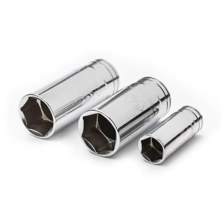 GEARWRENCH Set of 163 1/4 in, 3/8 in, 1/2 in Drive 6-Point Standard, Deep SAE/Metric Master Sockets - GW 89073 Socket Set GEARWRENCH