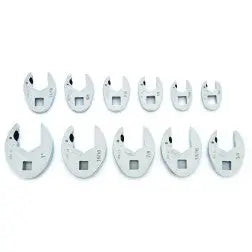 GEARWRENCH 11 Pc. 3/8" Drive Ratcheting Crowfoot SAE Wrench Set 89118 Wrench Set GEARWRENCH