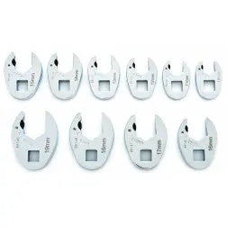 GEARWRENCH 10 Pc. 3/8 Drive Ratcheting Crowfoot Metric Wrench Set 89119 Wrench Set GEARWRENCH