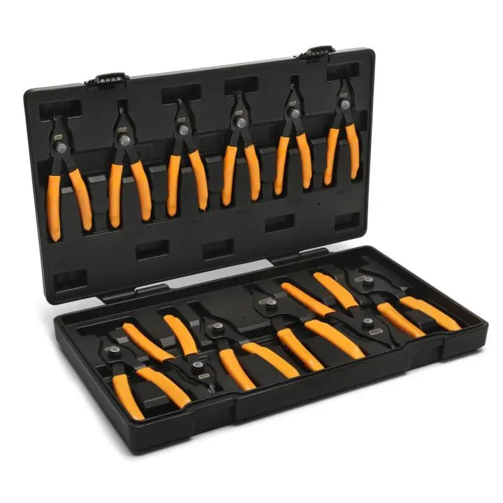 Gearwrench 12 Piece Convertible Push Button Snap Ring Pliers Set - GW 89710