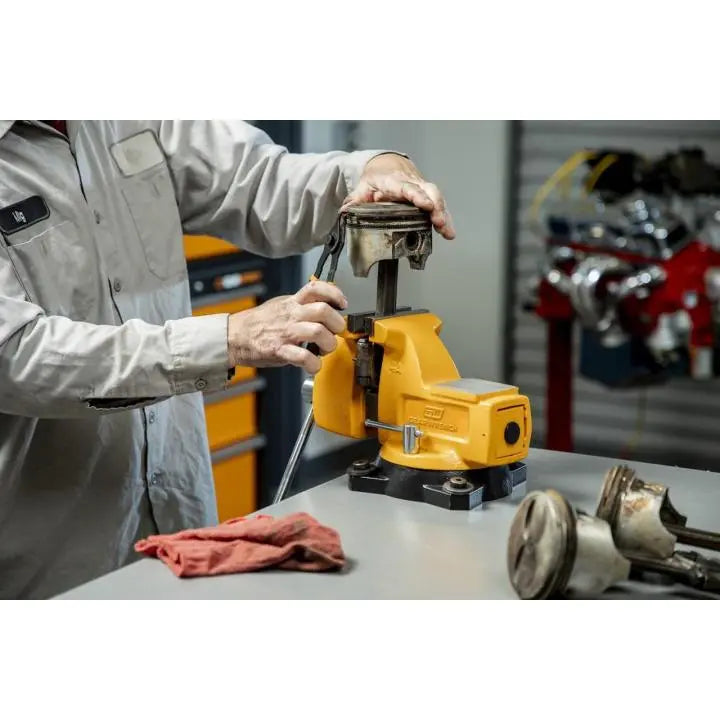 GEARWRENCH Mechanic's Bench Vise with Anvil, 4 in - GW GWBVA4 Bench Vise GEARWRENCH