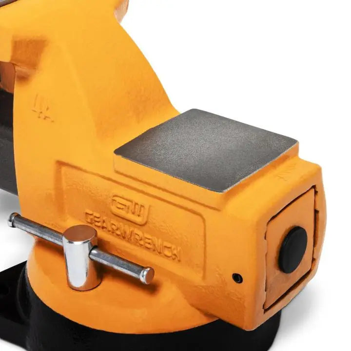 GEARWRENCH Mechanic's Bench Vise with Anvil, 4 in - GW GWBVA4 Bench Vise GEARWRENCH