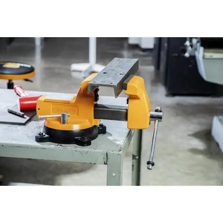 GEARWRENCH Mechanic's Bench Vise with Anvil, 6 in - GW GWBVA6 Bench Vise GEARWRENCH