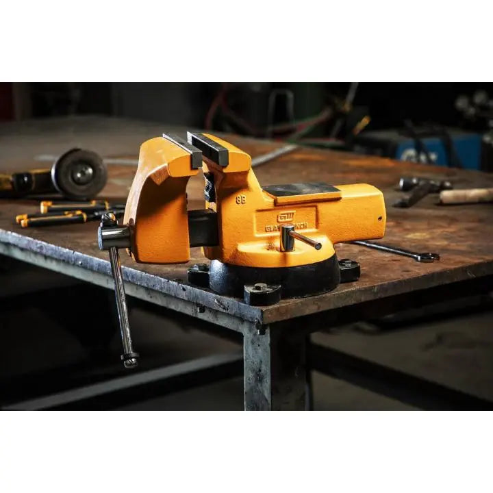 GEARWRENCH Mechanic's Bench Vise with Anvil, 8 in - GW GWBVA8 Bench Vise GEARWRENCH