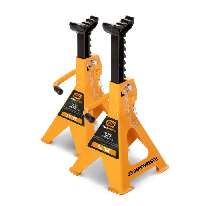 GEARWRENCH Set of 2 2 Ton Ratcheting Jack Stand - GW GWJS2T Jack Stand GEARWRENCH