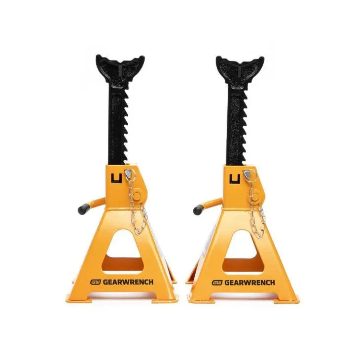 GEARWRENCH Set of 2 3 Ton Ratcheting Jack Stand - GW GWJS3T Jack Stand GEARWRENCH