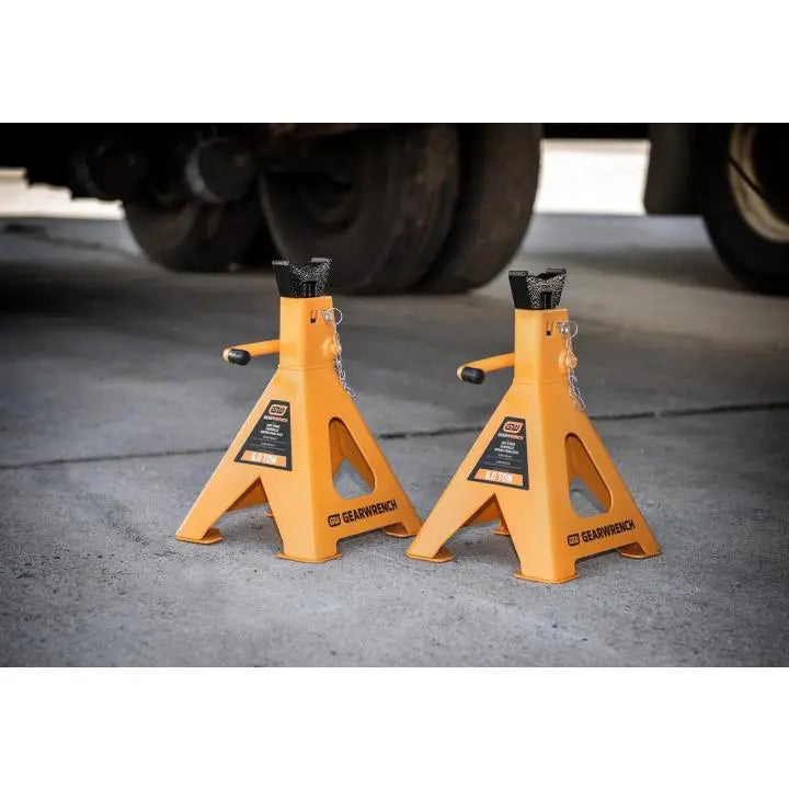 GEARWRENCH Set of 2 6 Ton Ratcheting Jack Stand - GW GWJS6T Jack Stand GEARWRENCH