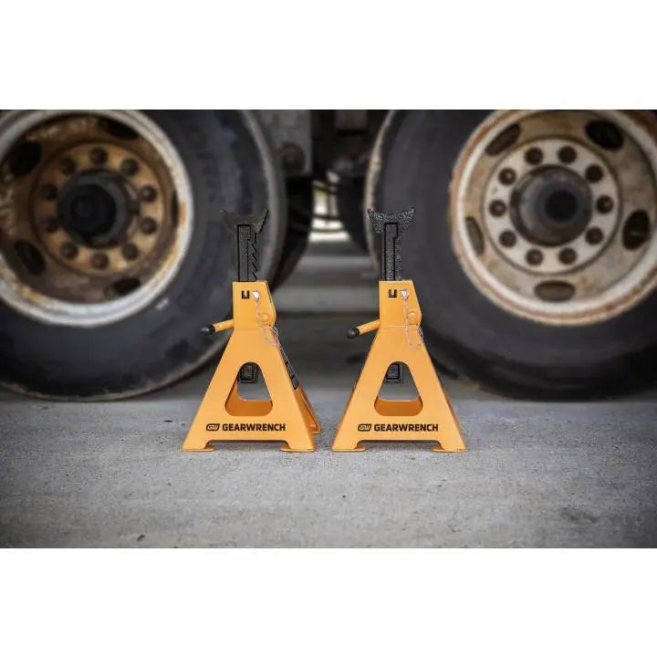 GEARWRENCH Set of 2 6 Ton Ratcheting Jack Stand - GW GWJS6T Jack Stand GEARWRENCH