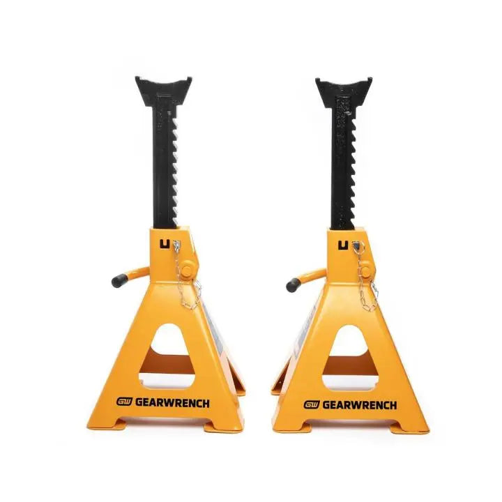 GEARWRENCH Set of 2 6 Ton Ratcheting Jack Stand - GW GWJS6T Jack Stand GEARWRENCH