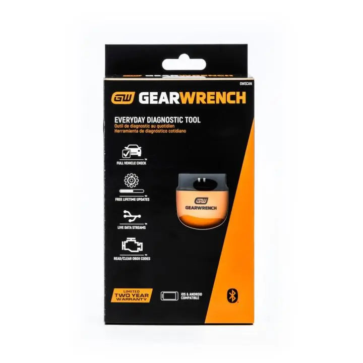 Gearwrench Bluetooth OBDII Tester Everyday Diagnostic Tool - GWSCAN GEARWRENCH
